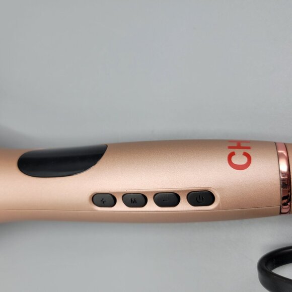 Chi Spin N Curl Ceramic Rotating Hair Curler Rose Gold No Box - Picture 6 of 12